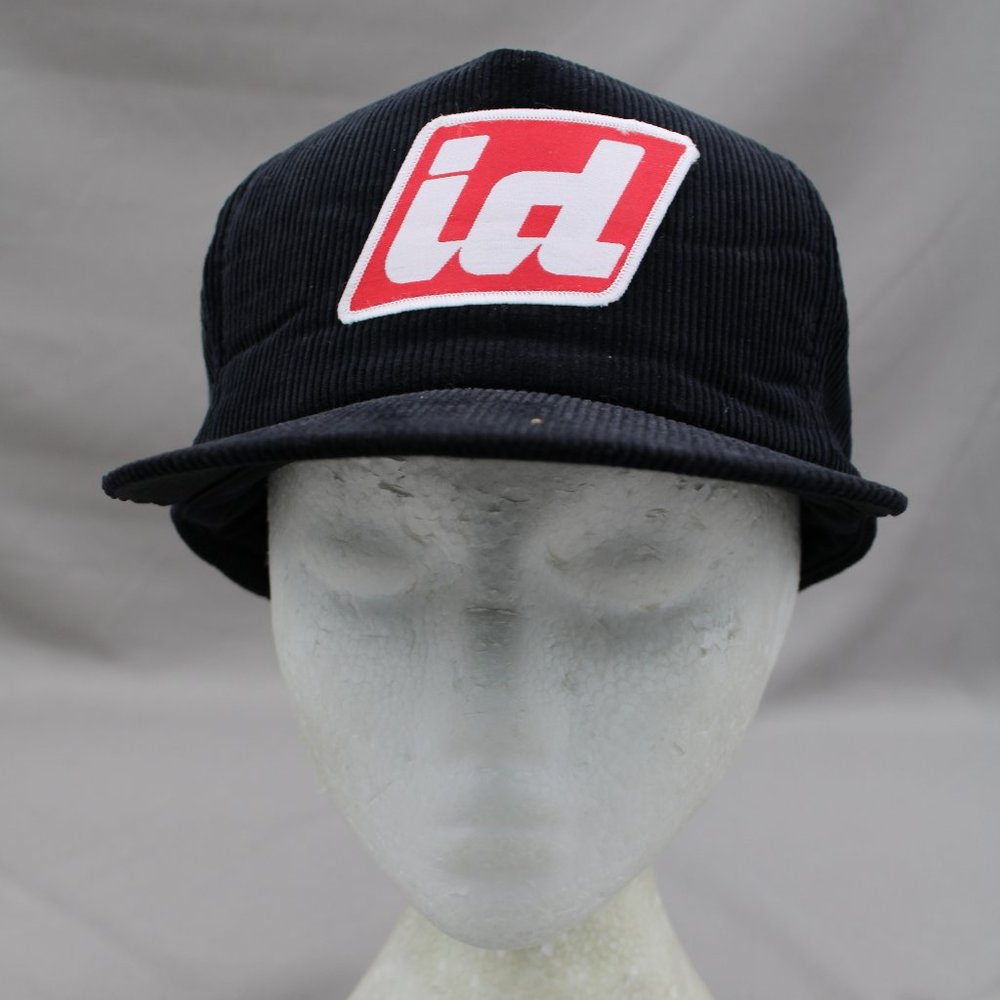 Vintage Patched Corduroy Hat - ID Trucking - Adult Snapback
